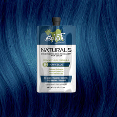 Naturals: Vegan Semi-Permanent Hair Dyes - Navy Blue
