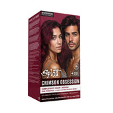 Crimson Obsession: Original Crimson Semi-Permanent Hair Dye Complete Kit with Bleach