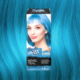 Novel Teal: Teal Semi Permanent Hair Dye