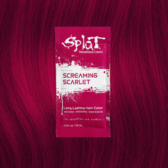 Singles Screaming Scarlet: Scarlet Red Semi-Permanent Liquid Hair Dye