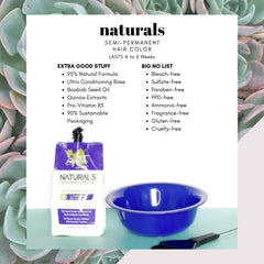 Naturals: Vegan Semi-Permanent Hair Dyes - Lavender
