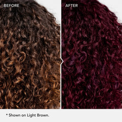 Midnight Black Cherry Semi-Permanent Cherry Red with Violet Mahogany Undertones