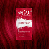 Singles Cherry Pop: Bright Red Semi-Permanent Liquid Hair Dye