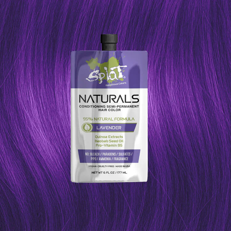 Naturals: Vegan Semi-Permanent Hair Dyes - Lavender