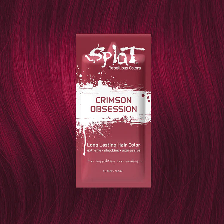 Singles Crimson Obsession: Crimson Semi-Permanent Liquid Hair Dye