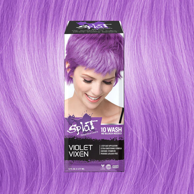Violet Vixen: Violet Semi Permanent Hair Dye
