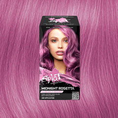 Midnight Rosetta No Bleach Pink Semi-Permanent Hair Dye Kit