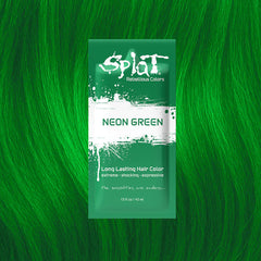 Singles Neon Green: Neon Green Semi-Permanent Liquid Hair Dye