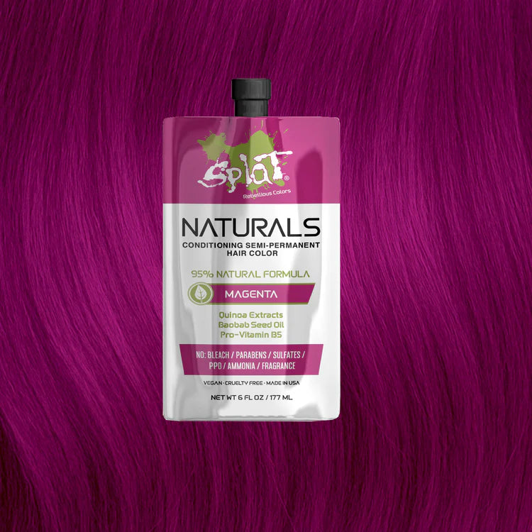 Naturals: Vegan Semi-Permanent Hair Dyes - Magenta