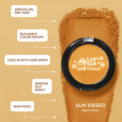 Sun Kissed: Gold Hair Chalk