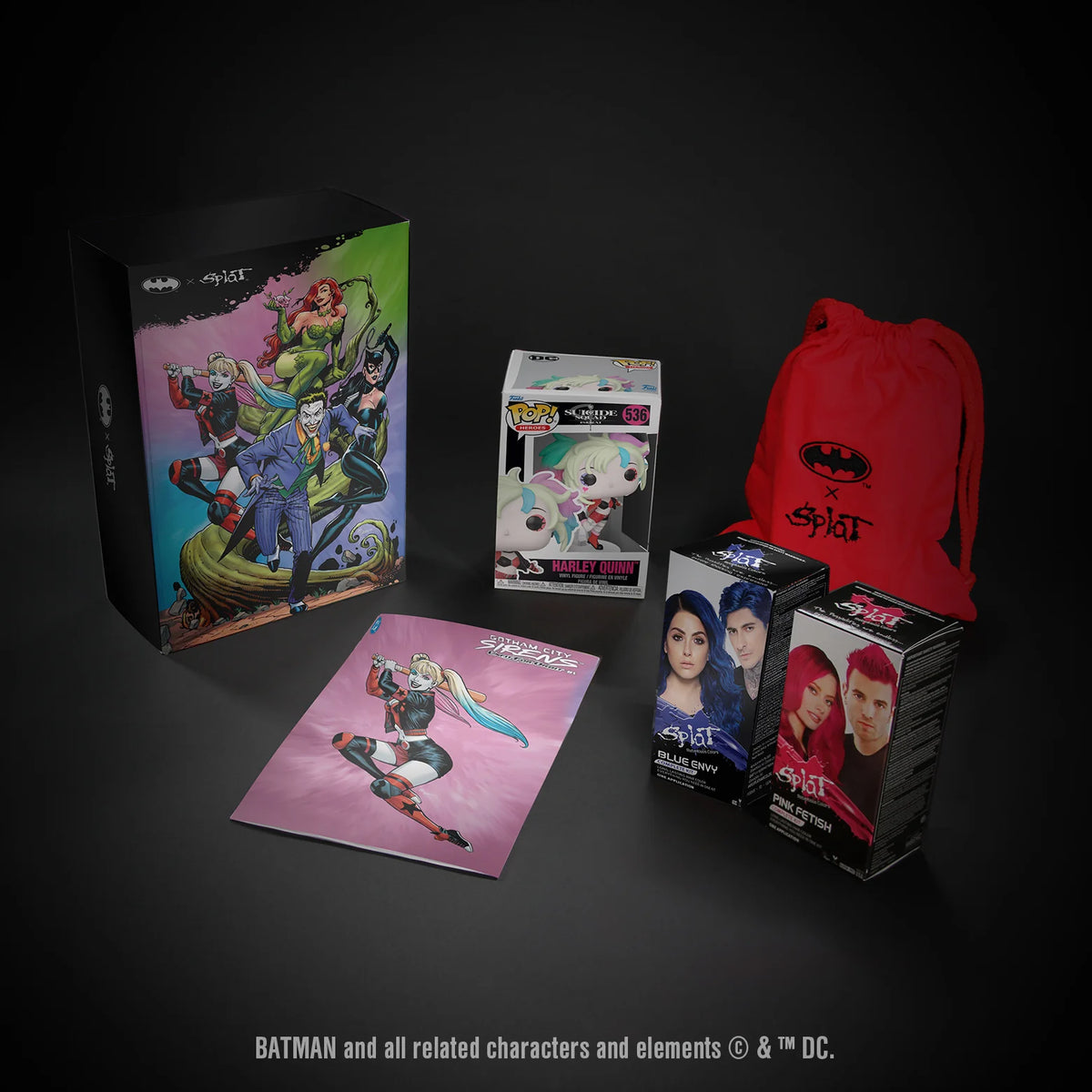 Harley Quinn Rebirth + Splat Limited Edition Collectible Kit