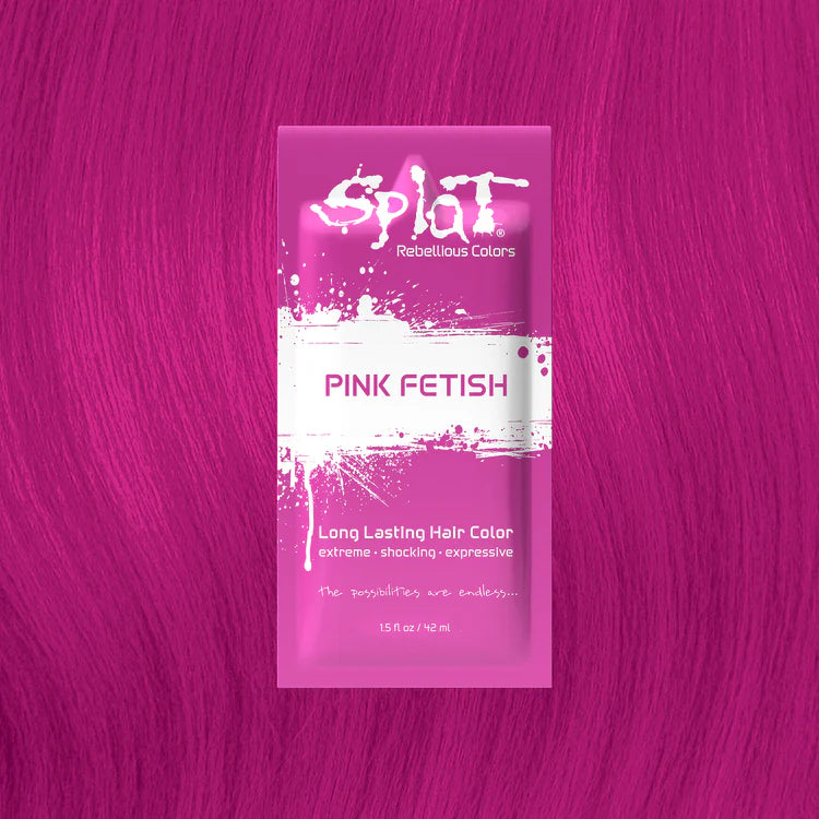 Singles Pink Fetish: Hot Pink Semi-Permanent Liquid Hair Dye
