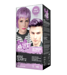 Rose Quartz: Original Soft Pink Semi-Permanent Hair Dye Complete Kit with Bleach