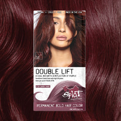 Plum Siren: Permanent Cool Red Hair Dye For Dark Hair