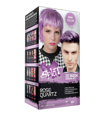 Rose Quartz: Original Soft Pink Semi-Permanent Hair Dye Complete Kit with Bleach