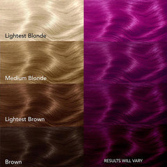 Berry Blast: Original Purple Semi-Permanent Hair Dye Complete Kit with Bleach